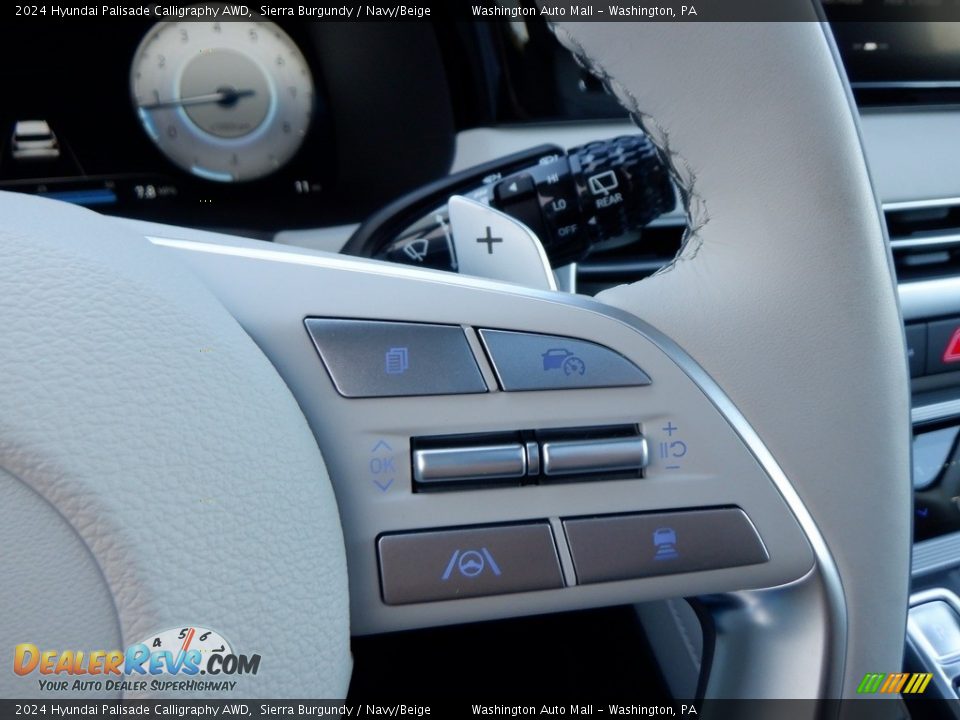 2024 Hyundai Palisade Calligraphy AWD Steering Wheel Photo #23