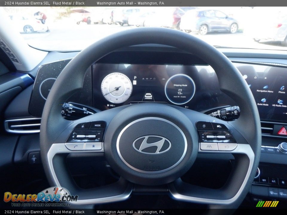 2024 Hyundai Elantra SEL Steering Wheel Photo #21