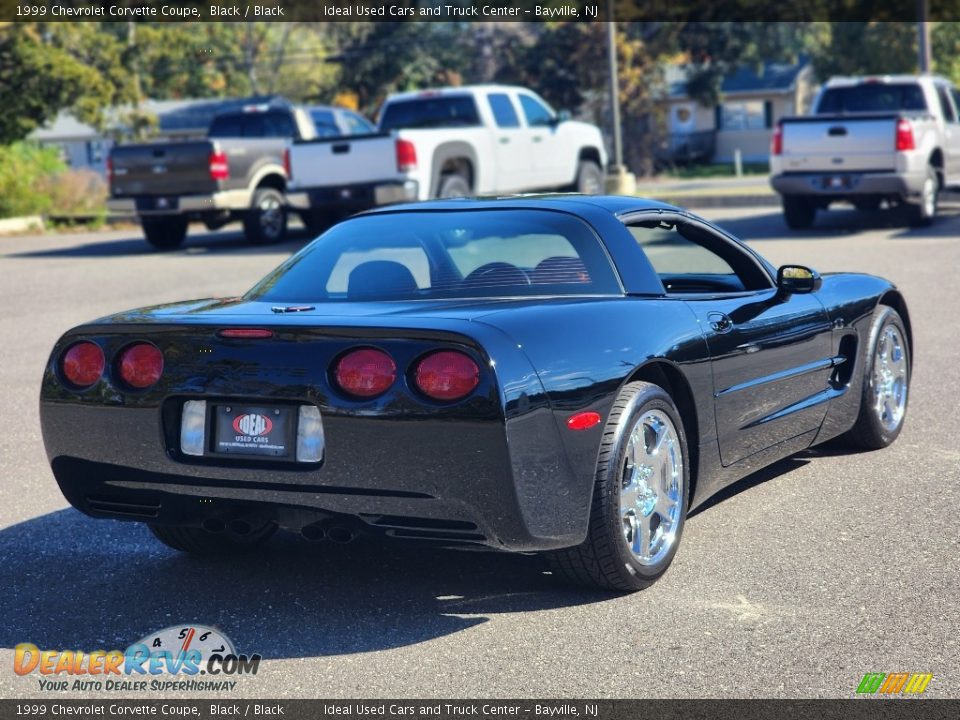 1999 Chevrolet Corvette Coupe Black / Black Photo #6