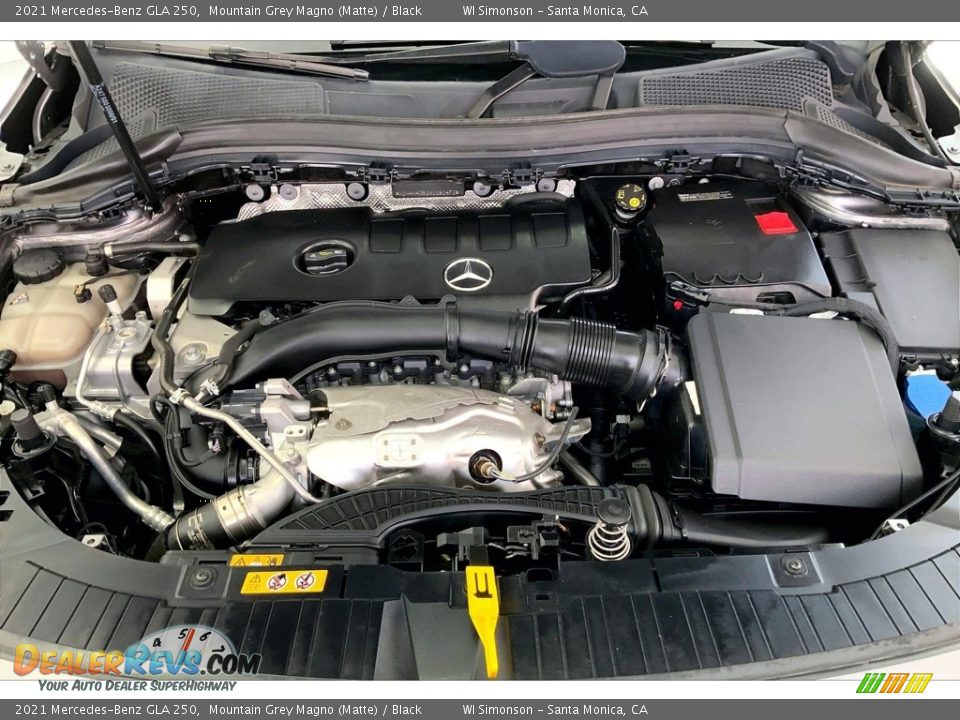 2021 Mercedes-Benz GLA 250 2.0 Liter Turbocharged DOHC 16-Valve VVT 4 Cylinder Engine Photo #9