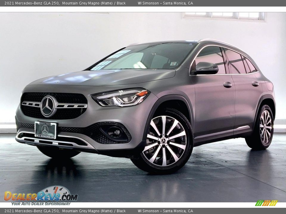 Mountain Grey Magno (Matte) 2021 Mercedes-Benz GLA 250 Photo #12