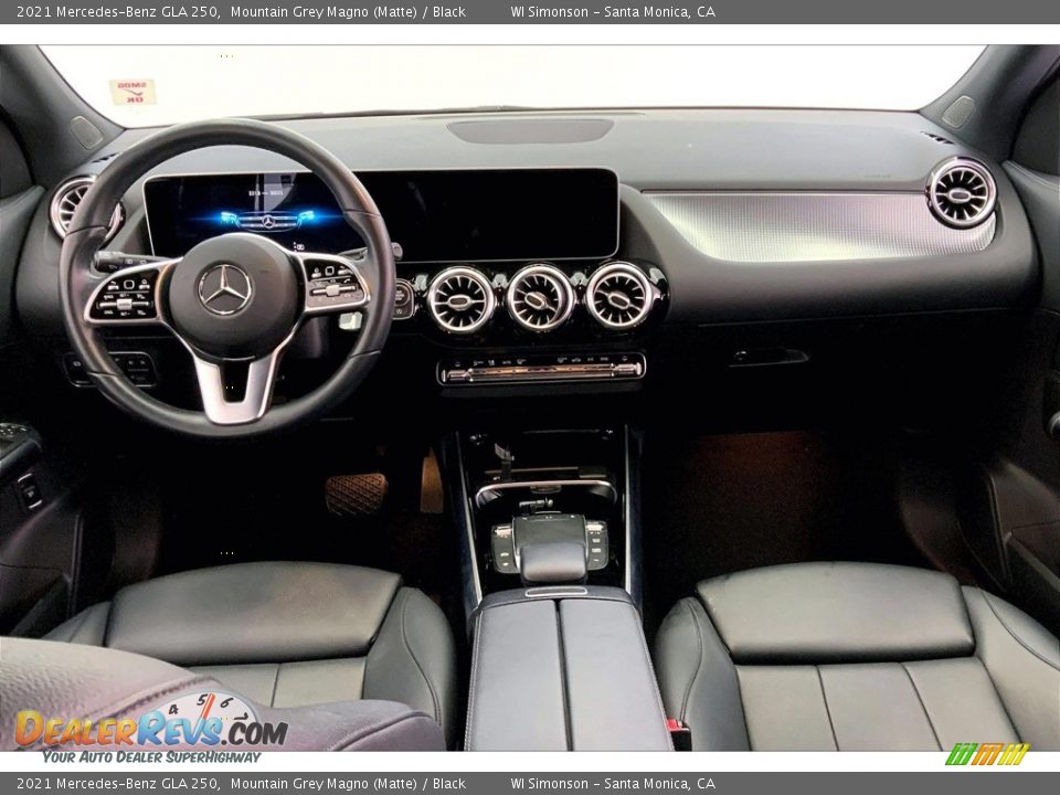 2021 Mercedes-Benz GLA 250 Mountain Grey Magno (Matte) / Black Photo #15