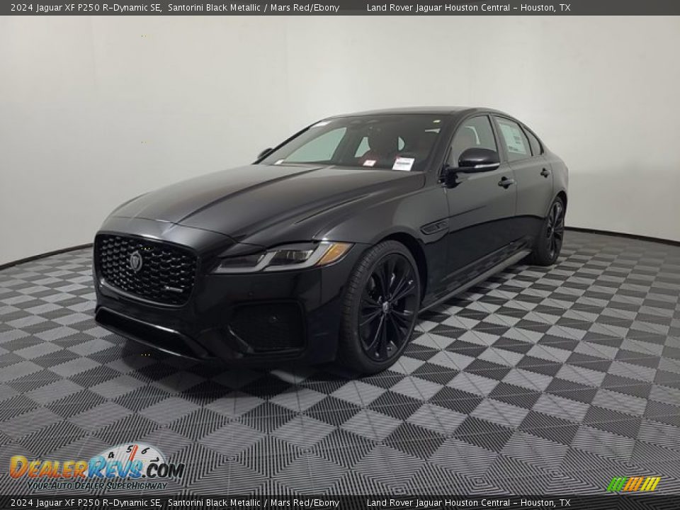 Santorini Black Metallic 2024 Jaguar XF P250 R-Dynamic SE Photo #1