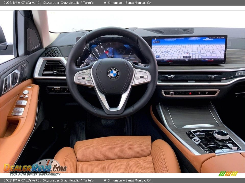 Dashboard of 2023 BMW X7 xDrive40i Photo #4