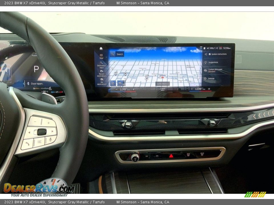 Controls of 2023 BMW X7 xDrive40i Photo #5