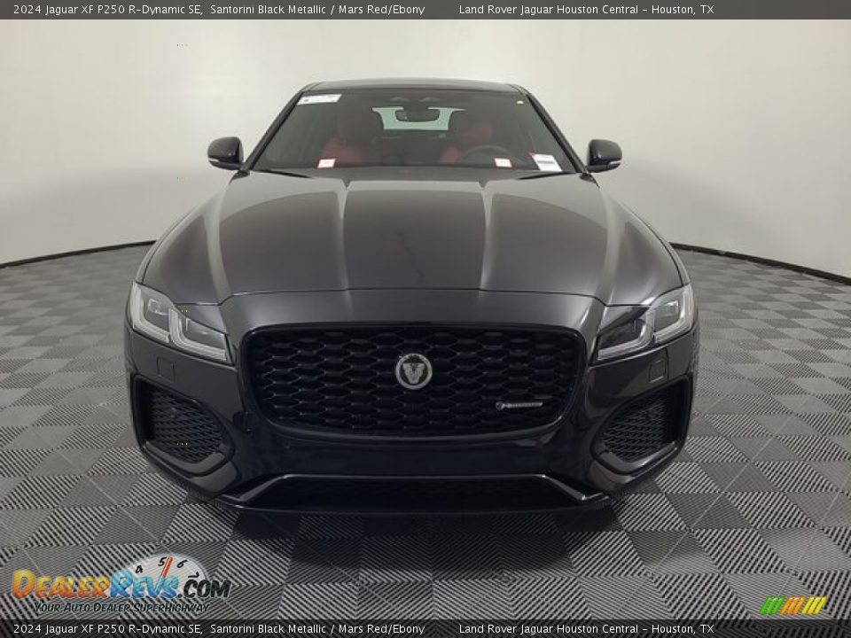 Santorini Black Metallic 2024 Jaguar XF P250 R-Dynamic SE Photo #8