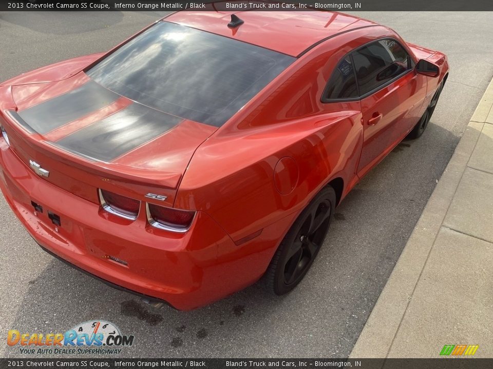 Inferno Orange Metallic 2013 Chevrolet Camaro SS Coupe Photo #7