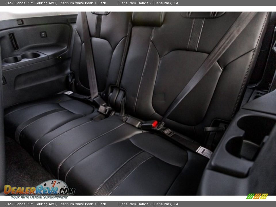 Rear Seat of 2024 Honda Pilot Touring AWD Photo #24