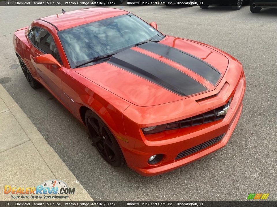 Inferno Orange Metallic 2013 Chevrolet Camaro SS Coupe Photo #8