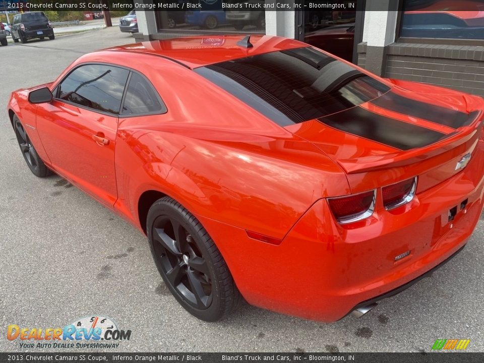 2013 Chevrolet Camaro SS Coupe Inferno Orange Metallic / Black Photo #12