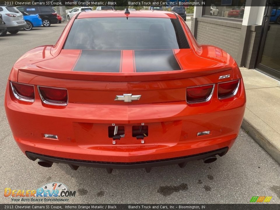 Inferno Orange Metallic 2013 Chevrolet Camaro SS Coupe Photo #13