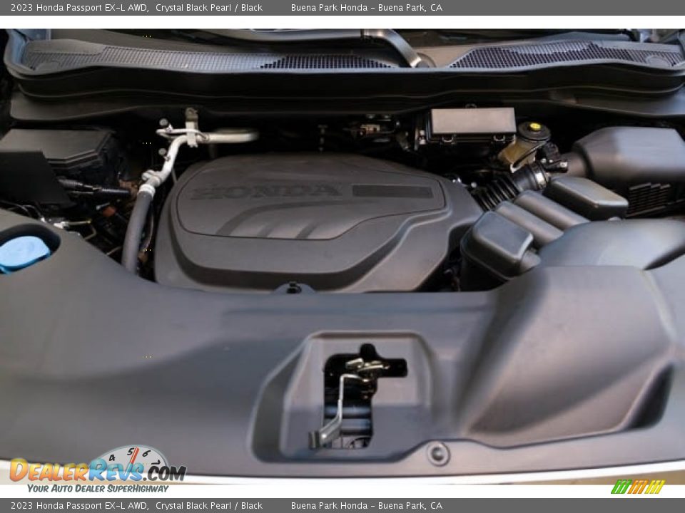 2023 Honda Passport EX-L AWD 3.5 Liter SOHC 24-Valve i-VTEC V6 Engine Photo #9