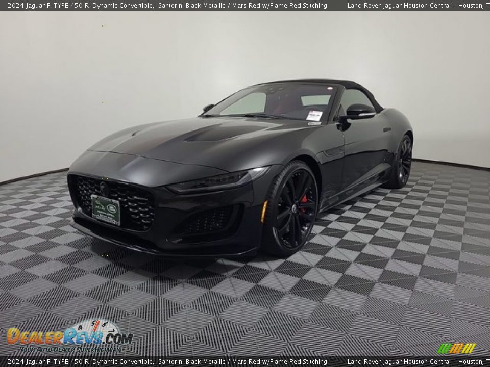 Santorini Black Metallic 2024 Jaguar F-TYPE 450 R-Dynamic Convertible Photo #1