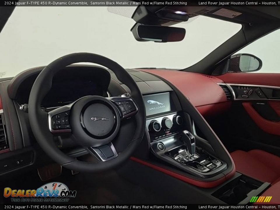 Dashboard of 2024 Jaguar F-TYPE 450 R-Dynamic Convertible Photo #4