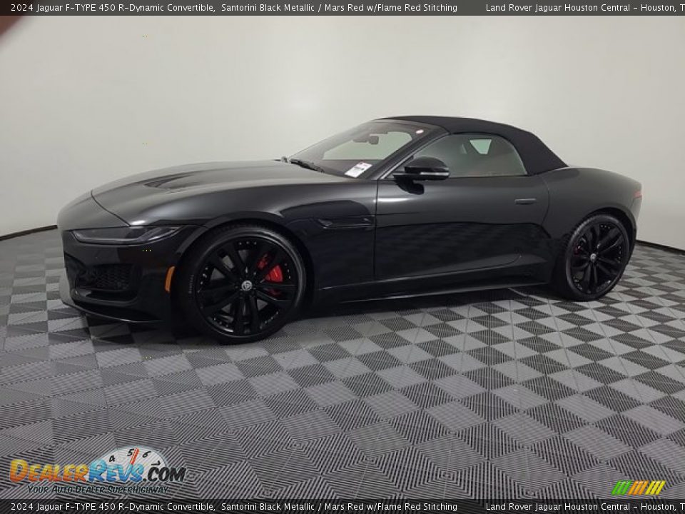 Santorini Black Metallic 2024 Jaguar F-TYPE 450 R-Dynamic Convertible Photo #6