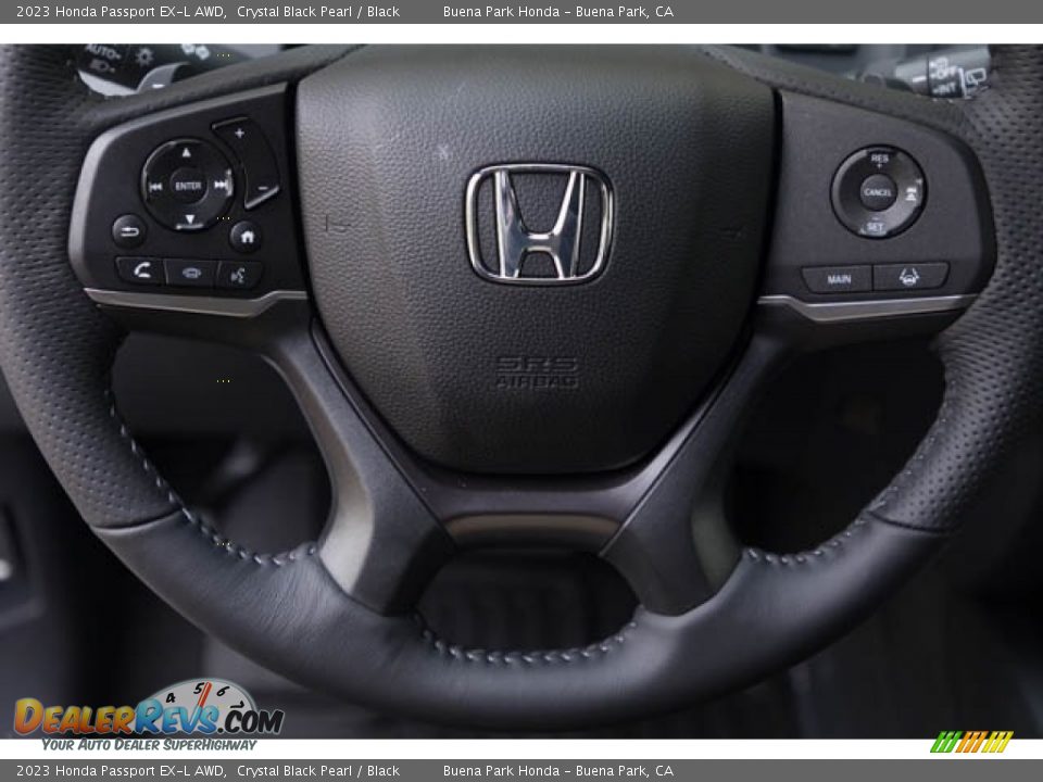 2023 Honda Passport EX-L AWD Steering Wheel Photo #19