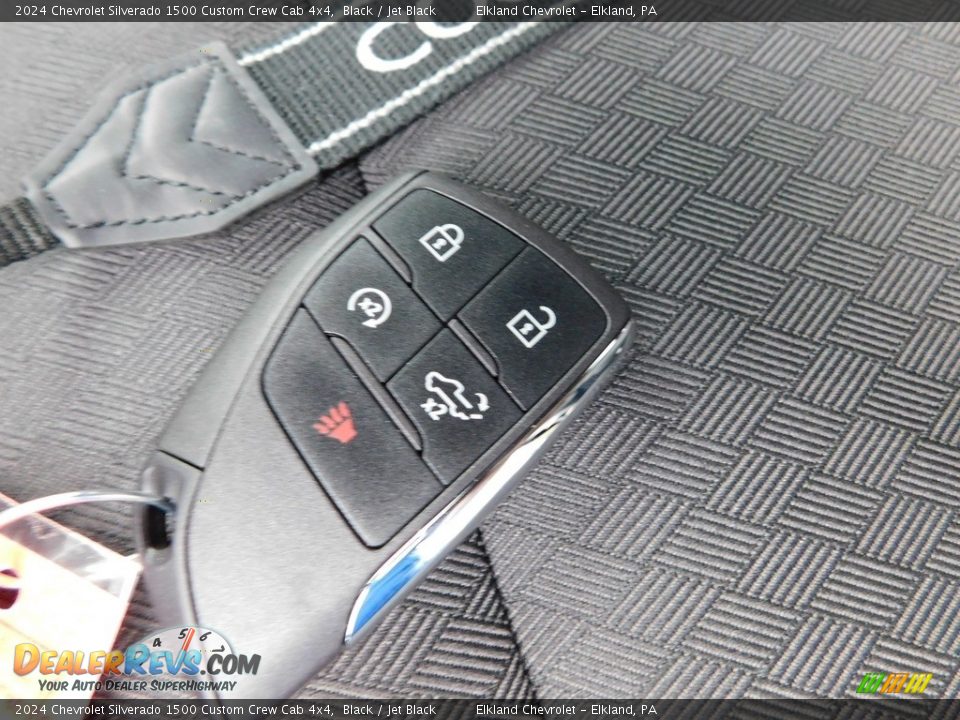 Keys of 2024 Chevrolet Silverado 1500 Custom Crew Cab 4x4 Photo #25