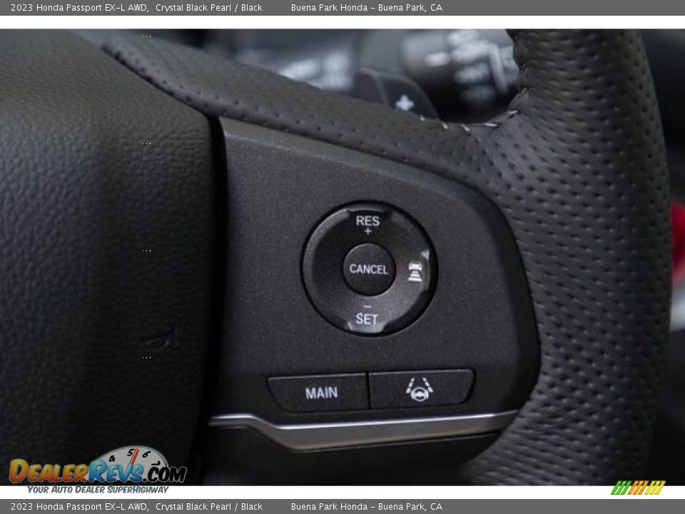 2023 Honda Passport EX-L AWD Steering Wheel Photo #21