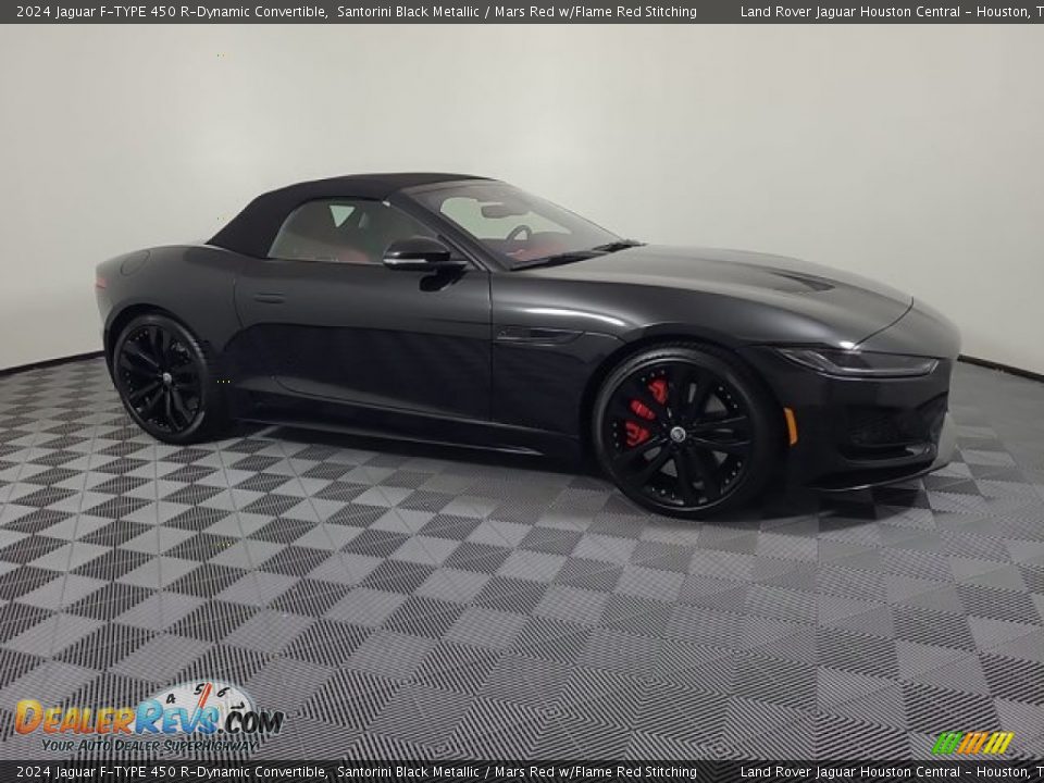 Santorini Black Metallic 2024 Jaguar F-TYPE 450 R-Dynamic Convertible Photo #11