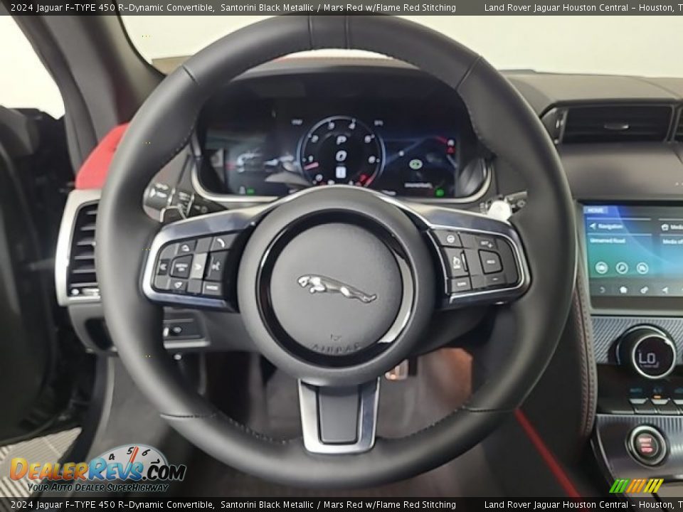 2024 Jaguar F-TYPE 450 R-Dynamic Convertible Steering Wheel Photo #17