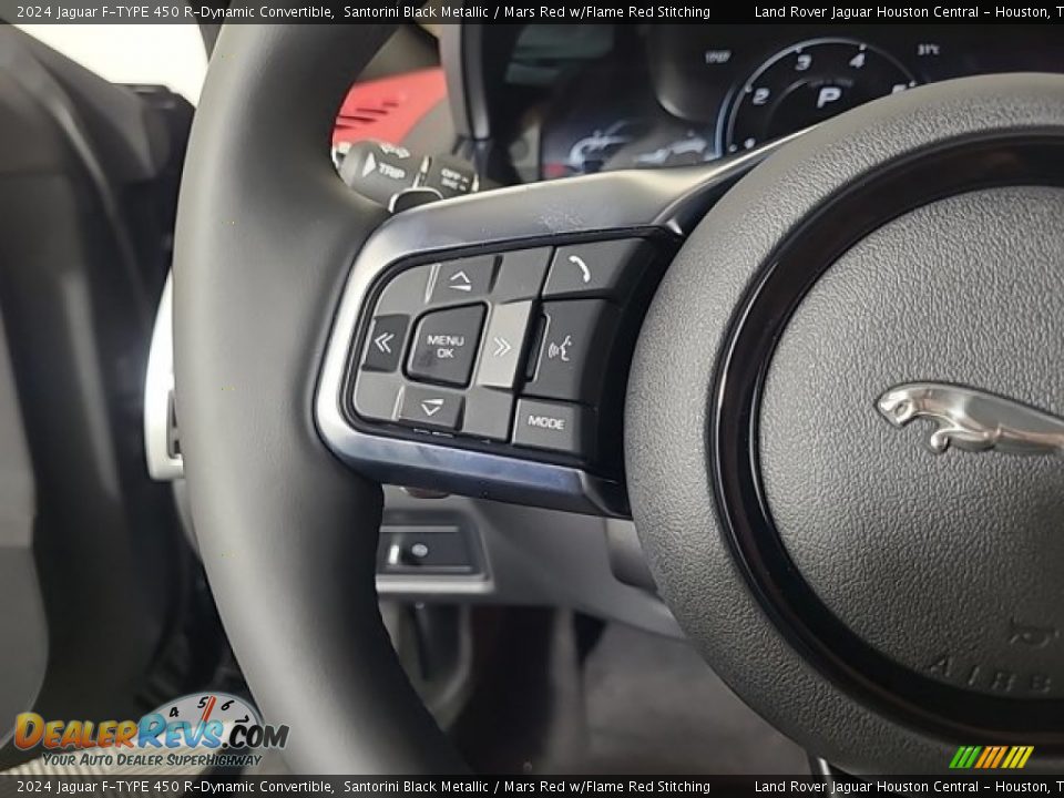 2024 Jaguar F-TYPE 450 R-Dynamic Convertible Steering Wheel Photo #18