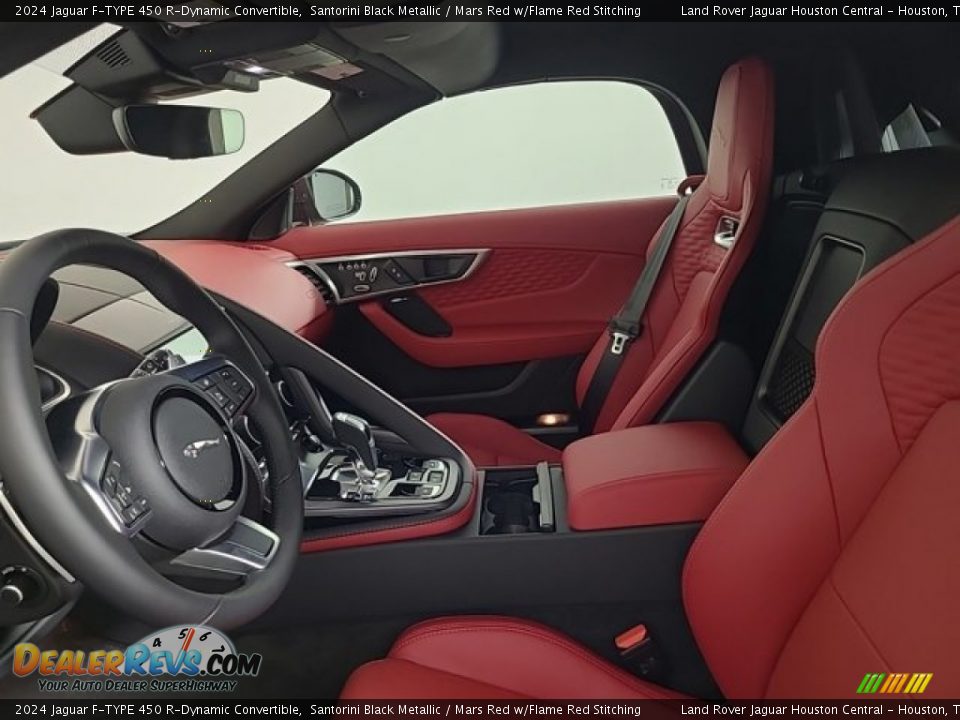 Front Seat of 2024 Jaguar F-TYPE 450 R-Dynamic Convertible Photo #26