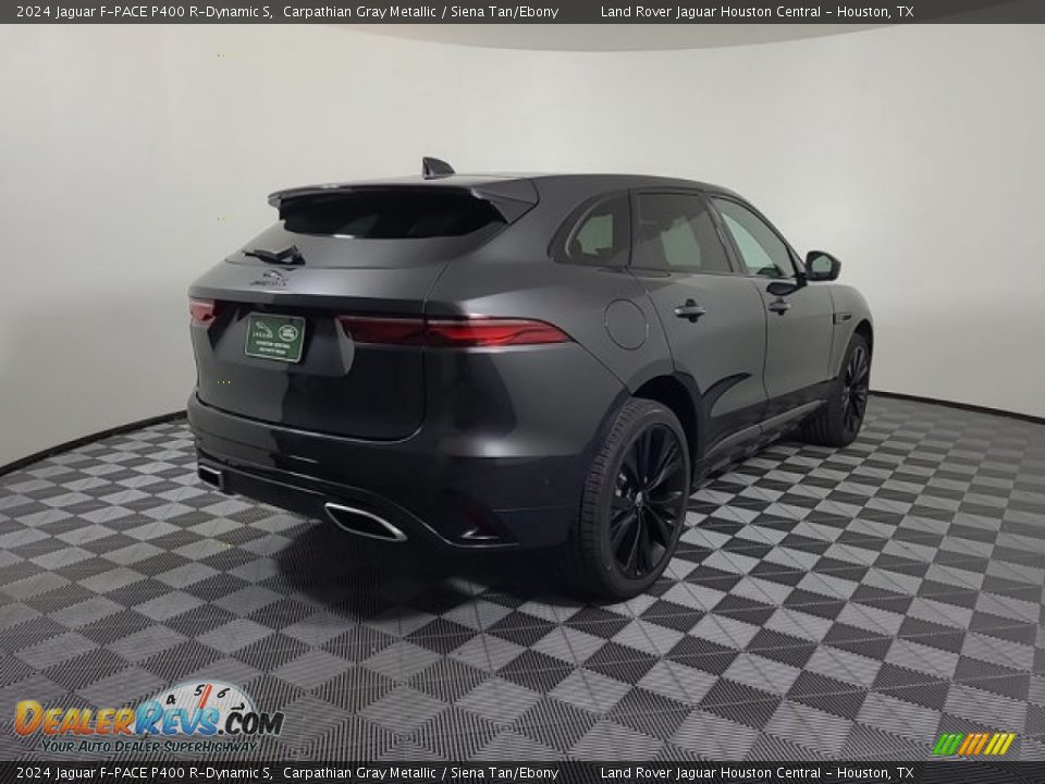 2024 Jaguar F-PACE P400 R-Dynamic S Carpathian Gray Metallic / Siena Tan/Ebony Photo #2