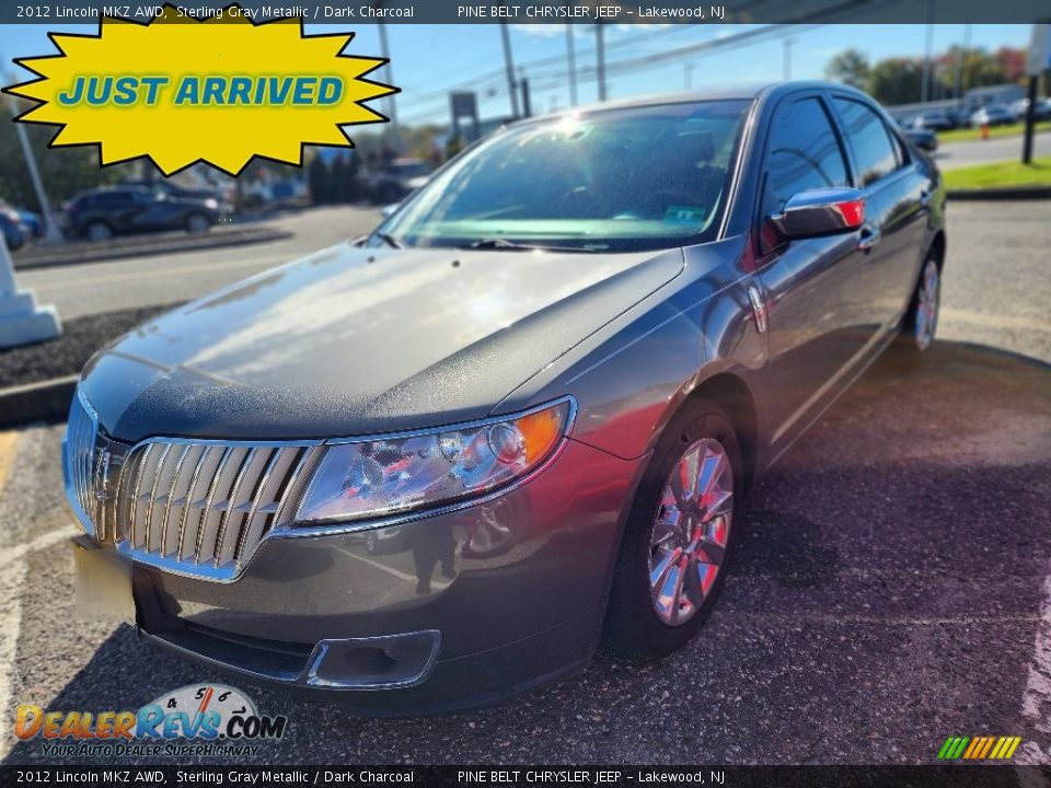 2012 Lincoln MKZ AWD Sterling Gray Metallic / Dark Charcoal Photo #1