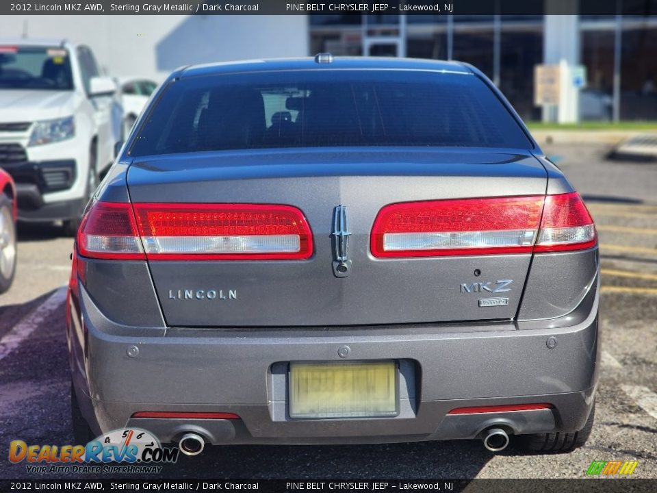 2012 Lincoln MKZ AWD Sterling Gray Metallic / Dark Charcoal Photo #4