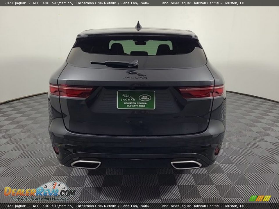 2024 Jaguar F-PACE P400 R-Dynamic S Carpathian Gray Metallic / Siena Tan/Ebony Photo #7