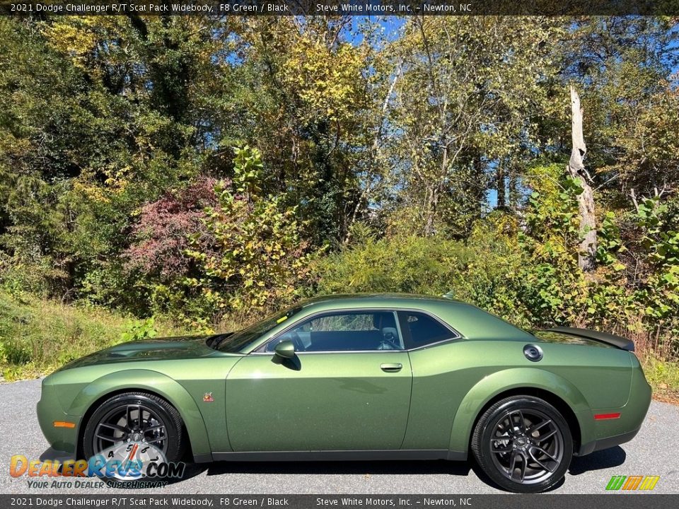 F8 Green 2021 Dodge Challenger R/T Scat Pack Widebody Photo #1