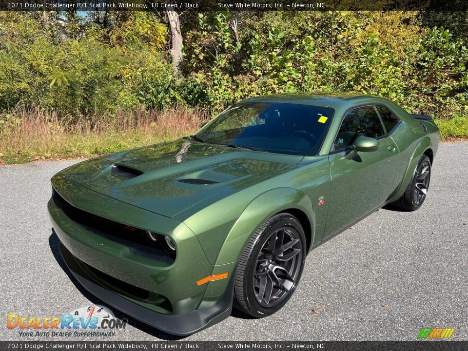 F8 Green 2021 Dodge Challenger R/T Scat Pack Widebody Photo #3