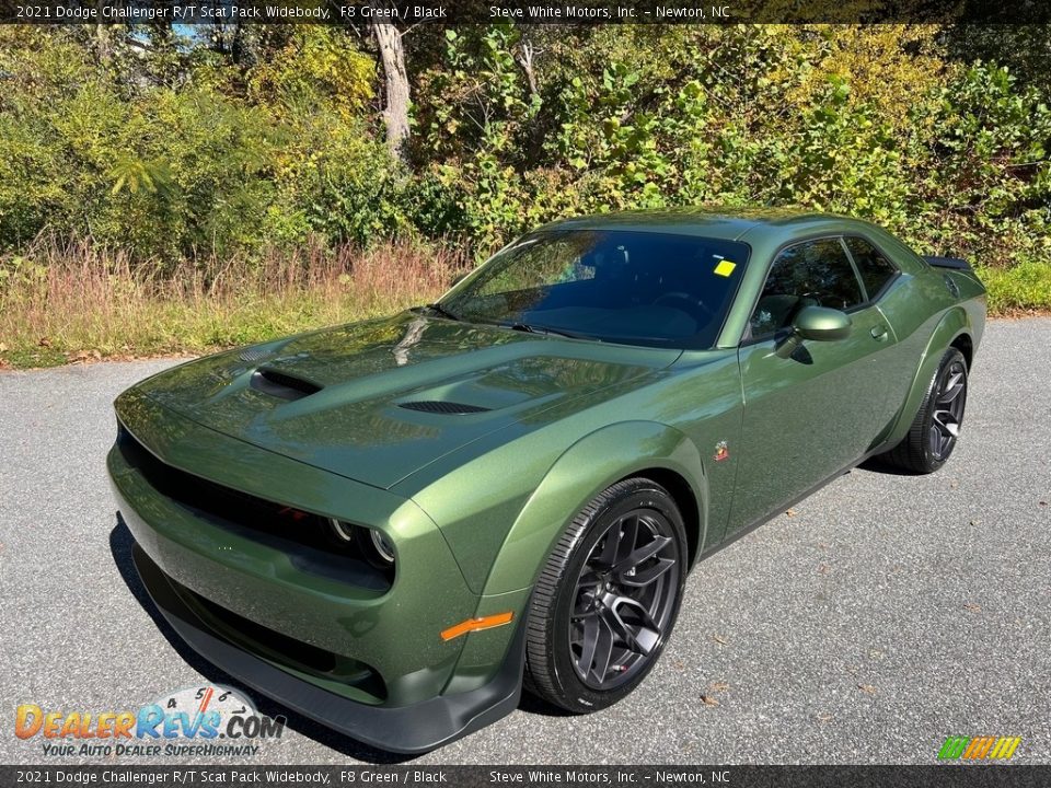 F8 Green 2021 Dodge Challenger R/T Scat Pack Widebody Photo #3