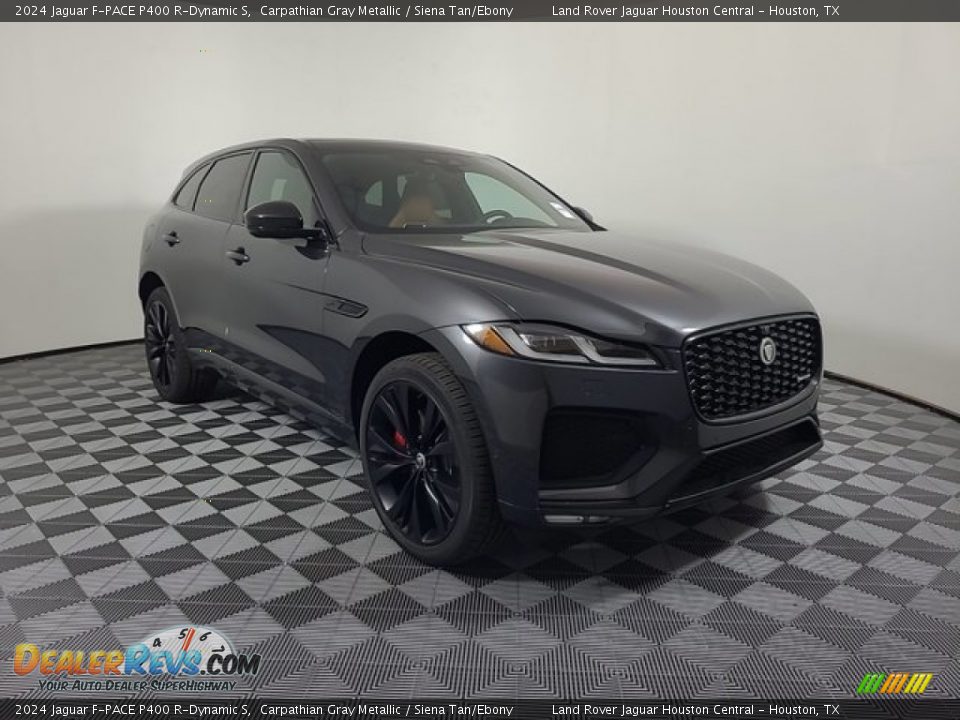 Front 3/4 View of 2024 Jaguar F-PACE P400 R-Dynamic S Photo #12