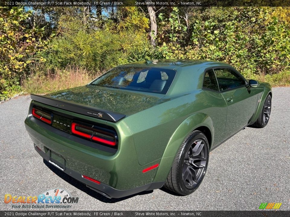 2021 Dodge Challenger R/T Scat Pack Widebody F8 Green / Black Photo #7