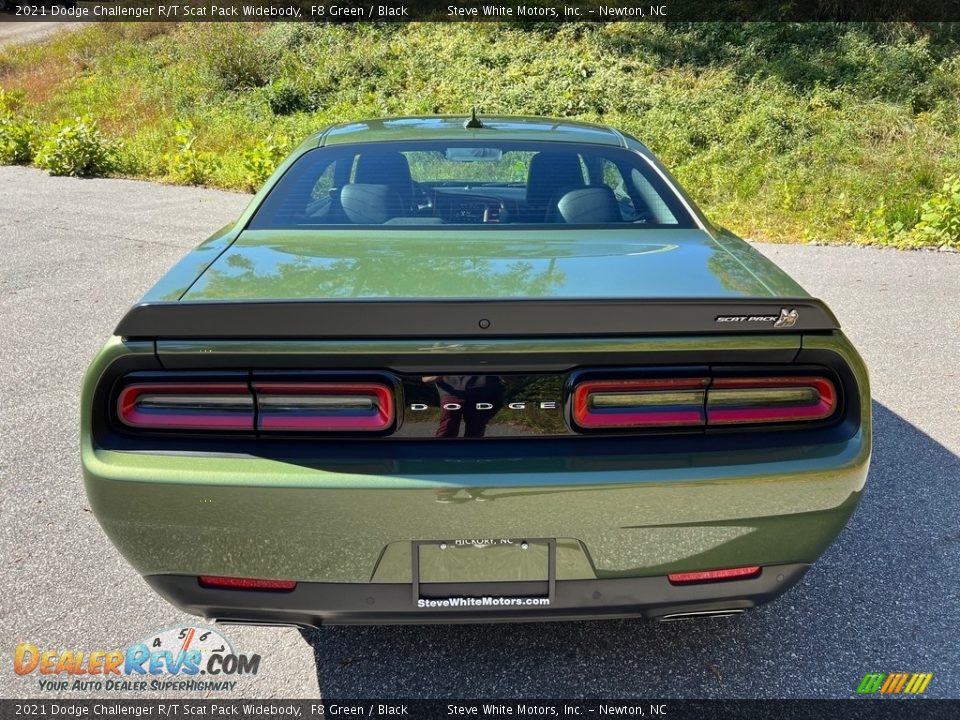 2021 Dodge Challenger R/T Scat Pack Widebody F8 Green / Black Photo #8