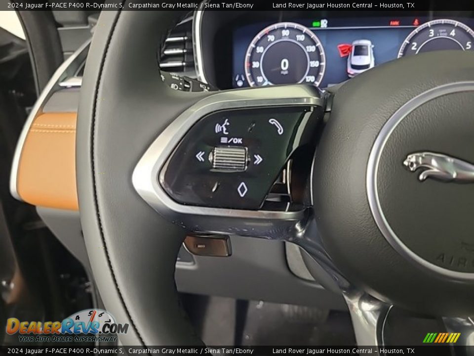 2024 Jaguar F-PACE P400 R-Dynamic S Steering Wheel Photo #18