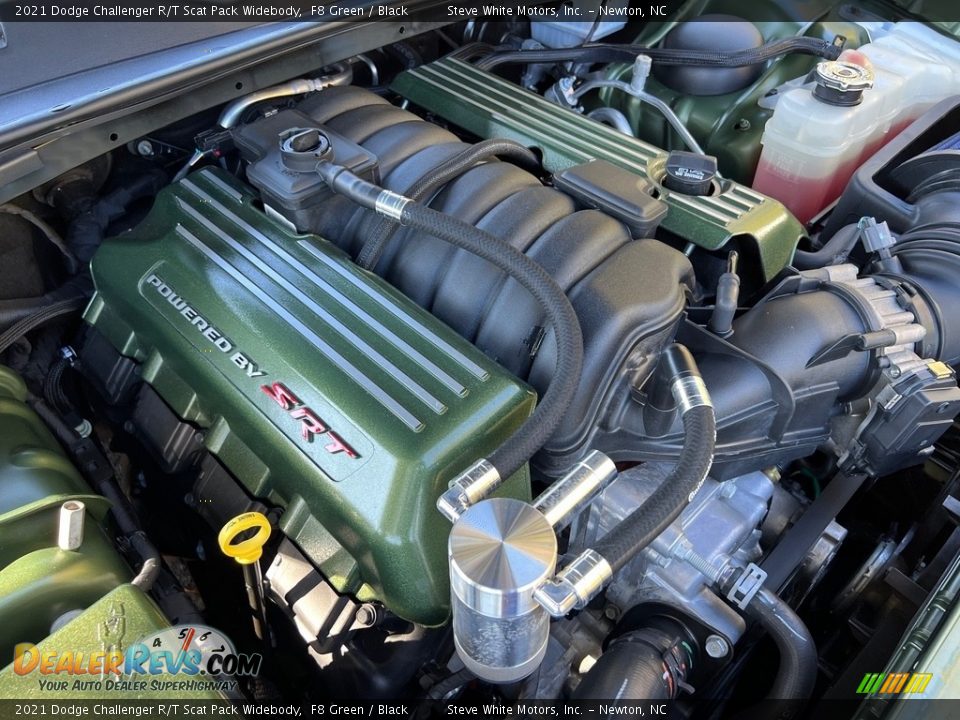 2021 Dodge Challenger R/T Scat Pack Widebody F8 Green / Black Photo #10