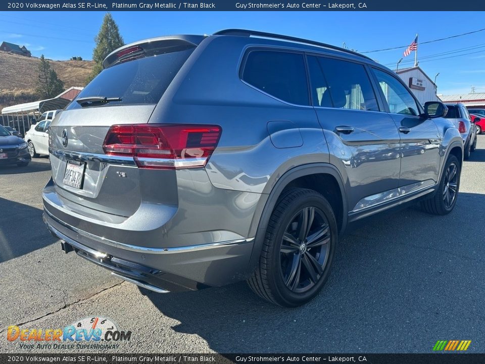 Platinum Gray Metallic 2020 Volkswagen Atlas SE R-Line Photo #6