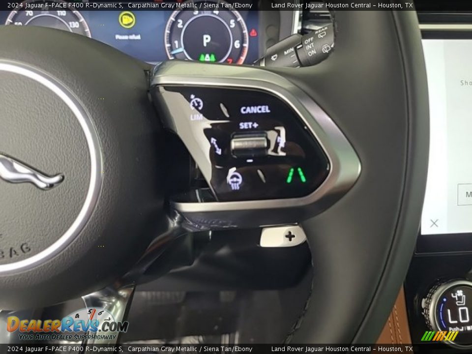 2024 Jaguar F-PACE P400 R-Dynamic S Steering Wheel Photo #19