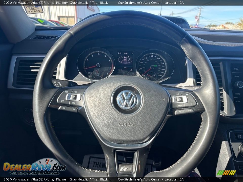2020 Volkswagen Atlas SE R-Line Steering Wheel Photo #8