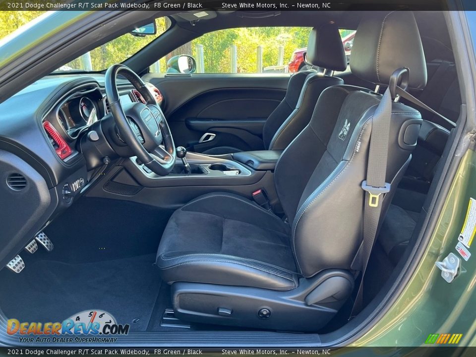Front Seat of 2021 Dodge Challenger R/T Scat Pack Widebody Photo #13