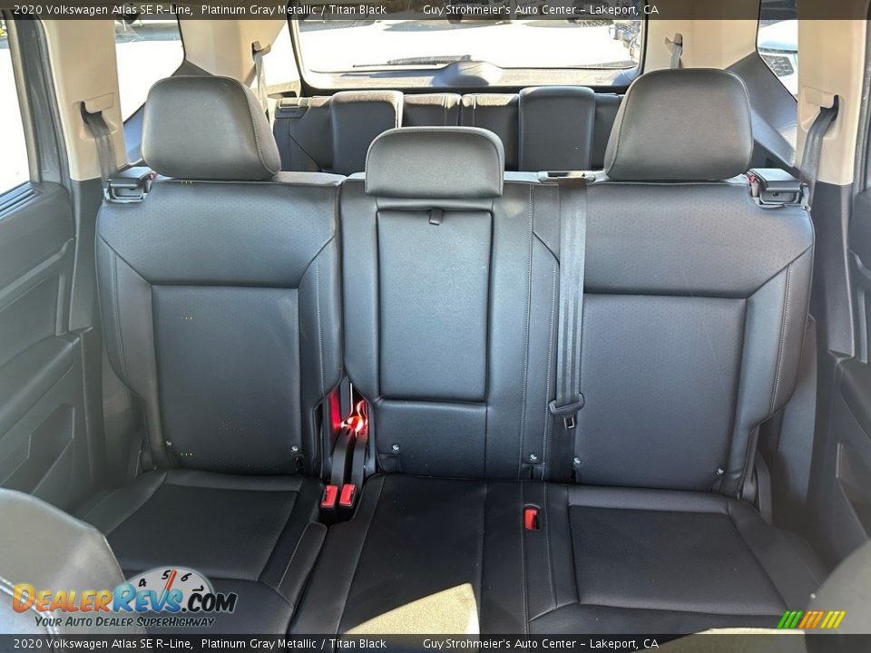 Rear Seat of 2020 Volkswagen Atlas SE R-Line Photo #14