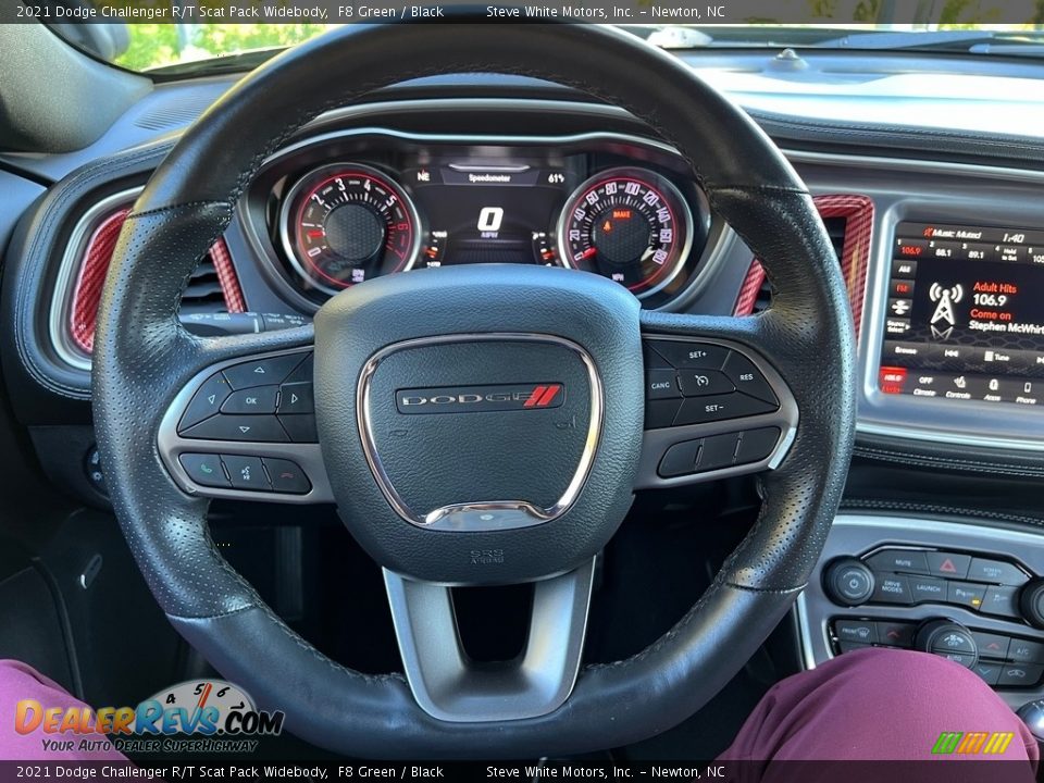 2021 Dodge Challenger R/T Scat Pack Widebody Steering Wheel Photo #19