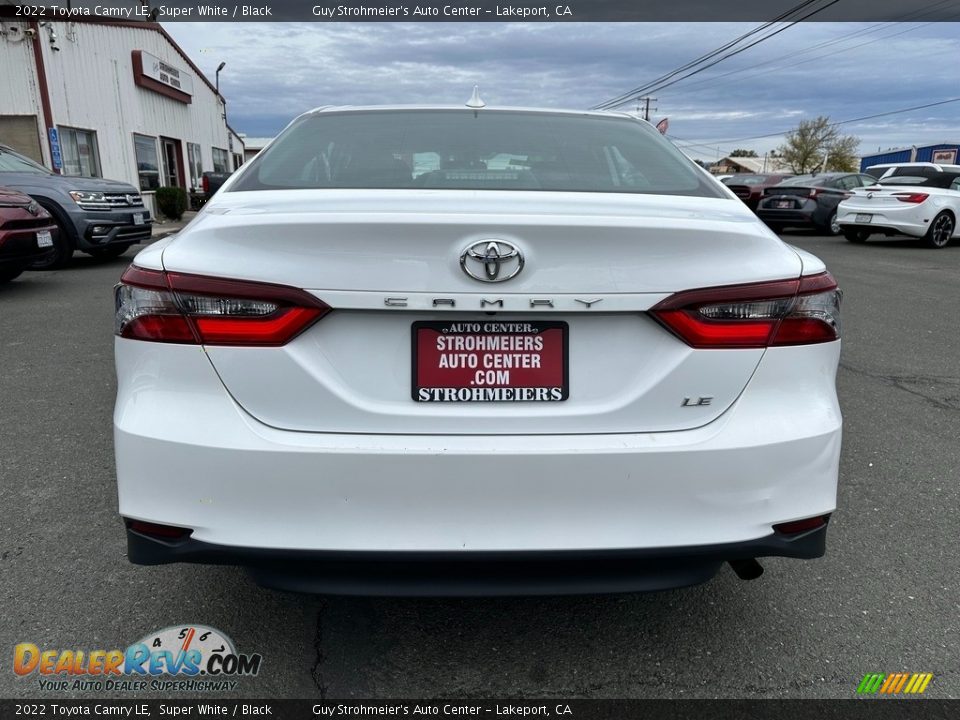 Super White 2022 Toyota Camry LE Photo #5