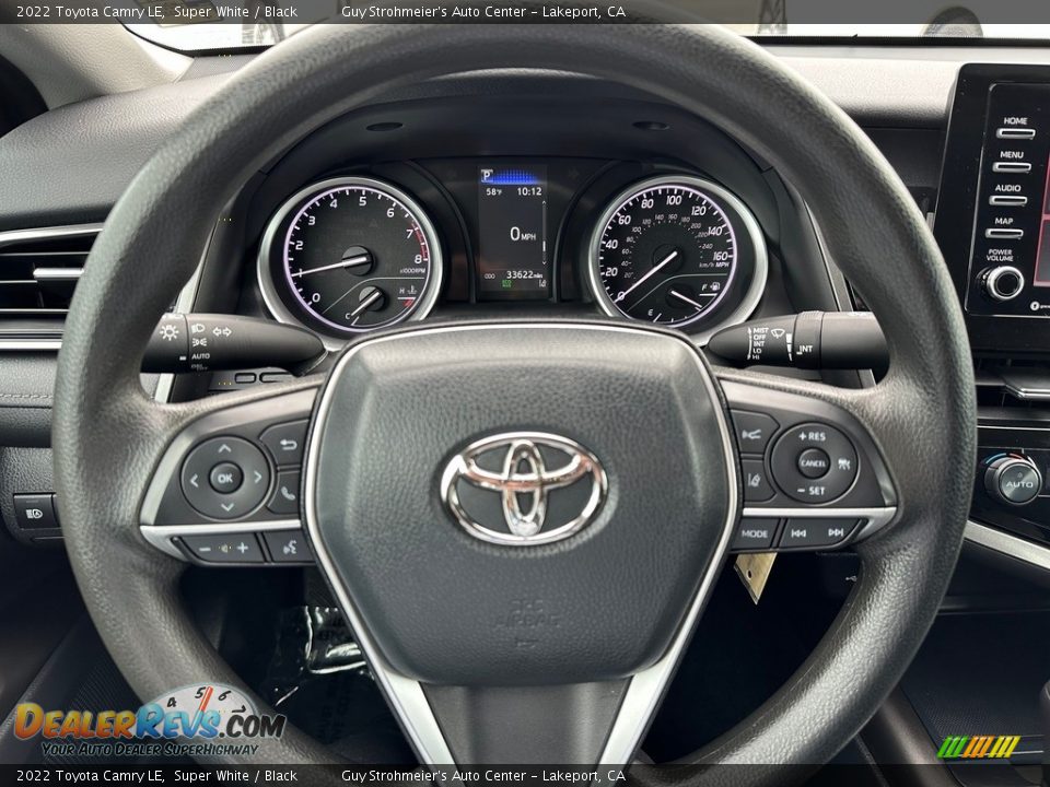 2022 Toyota Camry LE Steering Wheel Photo #8
