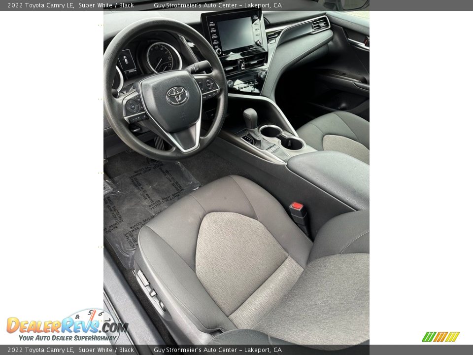 Black Interior - 2022 Toyota Camry LE Photo #11