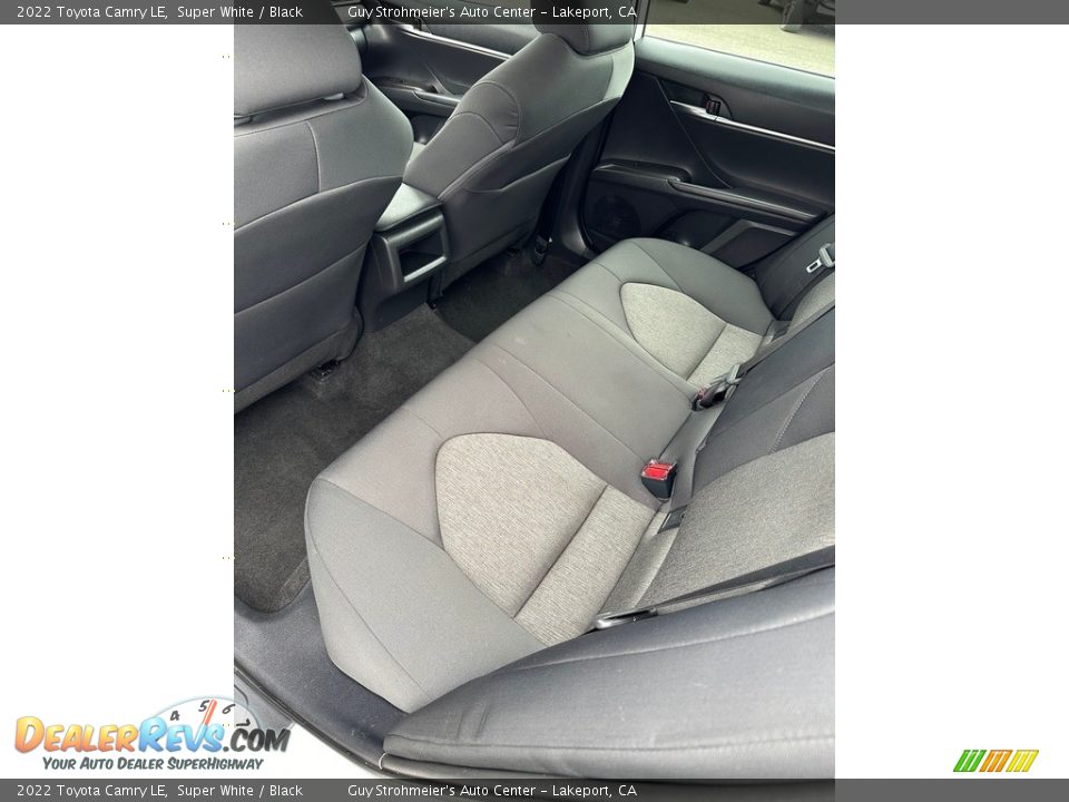 Rear Seat of 2022 Toyota Camry LE Photo #13