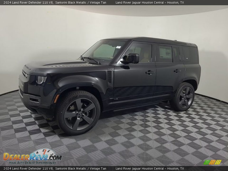 Santorini Black Metallic 2024 Land Rover Defender 110 V8 Photo #6