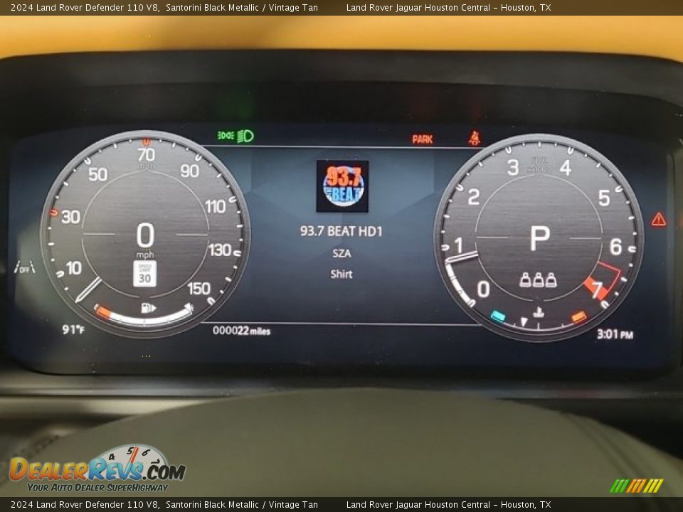 2024 Land Rover Defender 110 V8 Gauges Photo #23